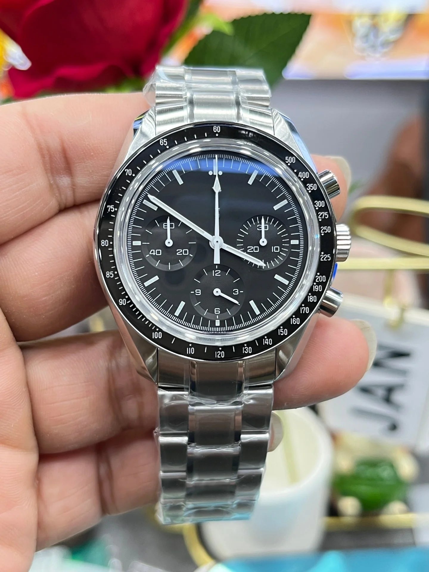 VSF Factory Highest Version V4 9900 Movement Seamasteres 300 Men Luxury Stainless Steel Strap Automatic Mechanical Omegaes Watch