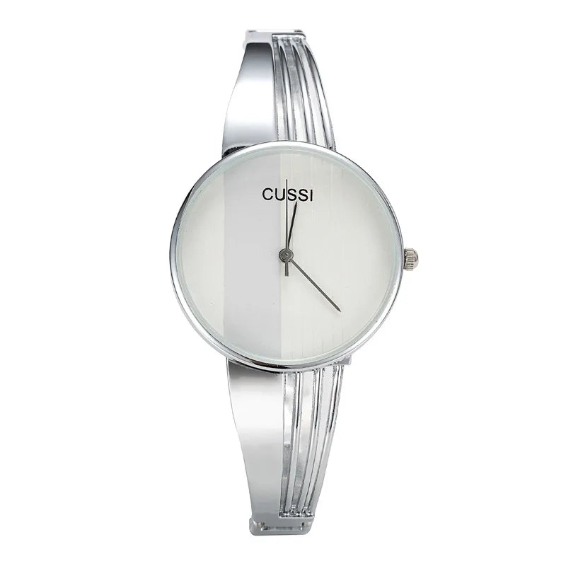 CUSSI Top Brand Womens Watch Quartz Wristwatch Luxury Ladies Bracelet Watches Dress Watches relogio feminino Classic Reloj Hours