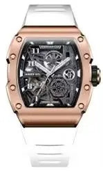 2025 Top Brand Original Automatic Watch for Men High-end Luxury Hollow Out Chronograph Waterproof Mens Mechanical Watches Reloj