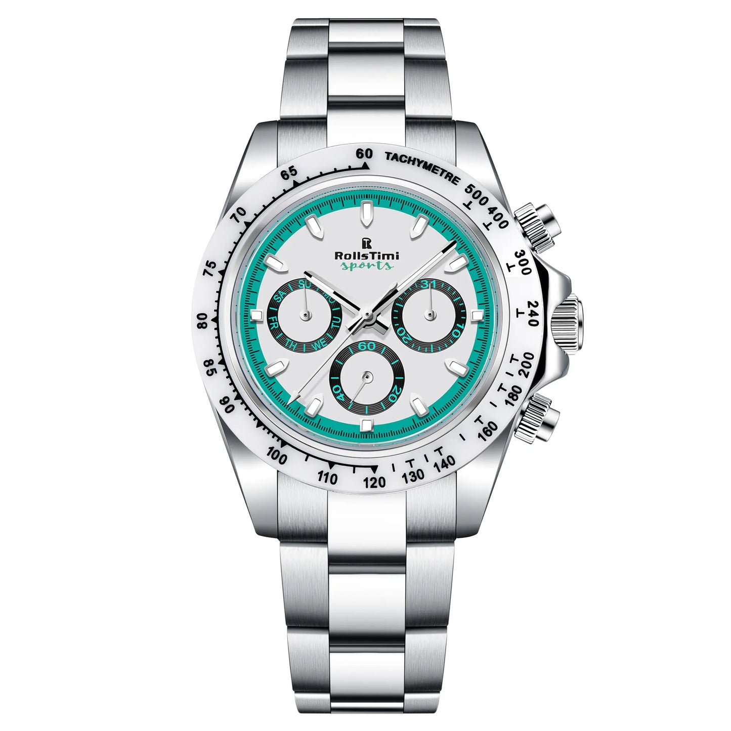 Rollstimi 2025New Men's Watches Top Luxury Automatic Watch For Men Mechanical Wristwatch Men Sport Chronograph Sapphire Crystal