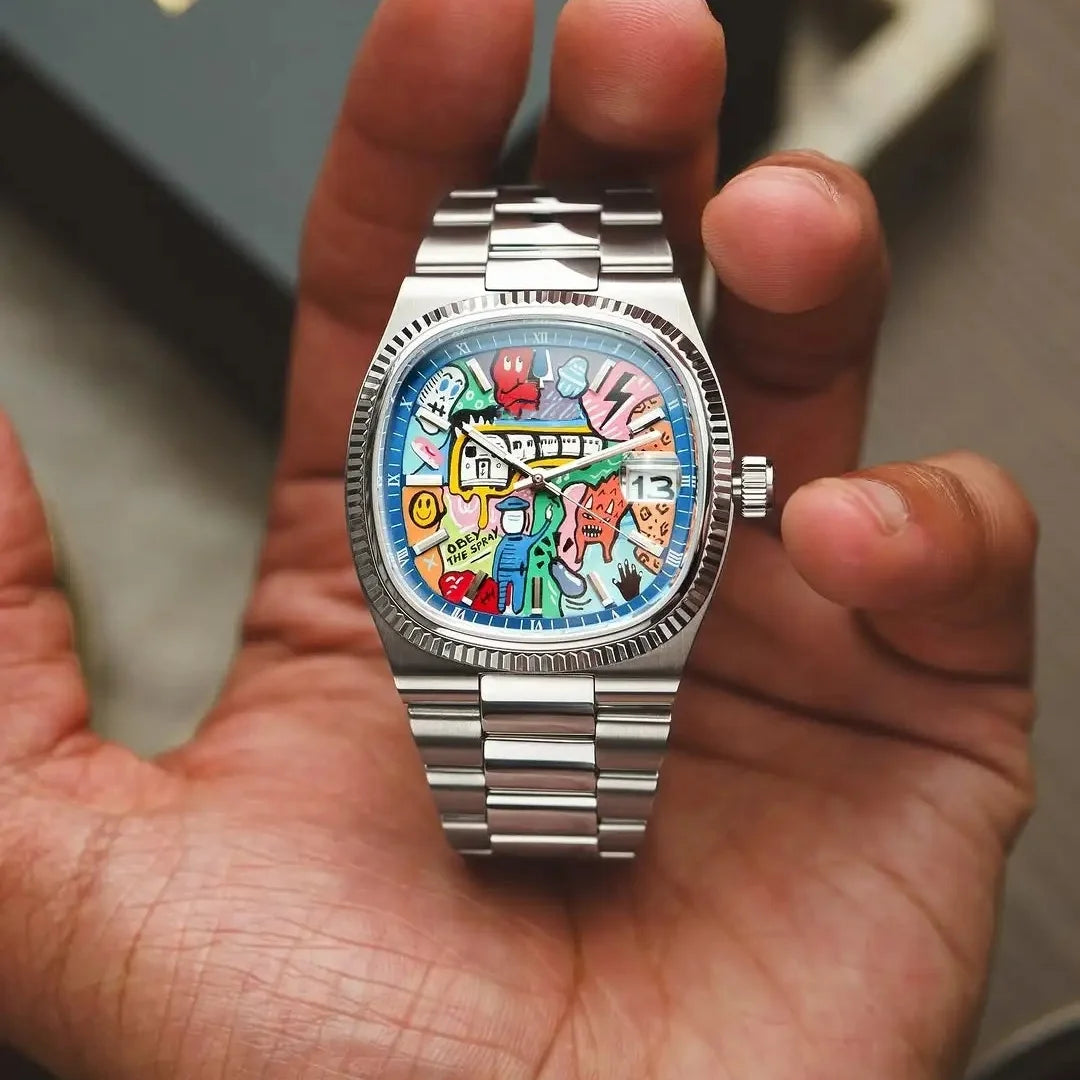 2025 new men's watch brand genuine light luxury gift stainless steel strap waterproof quartz watch high quality men's watch