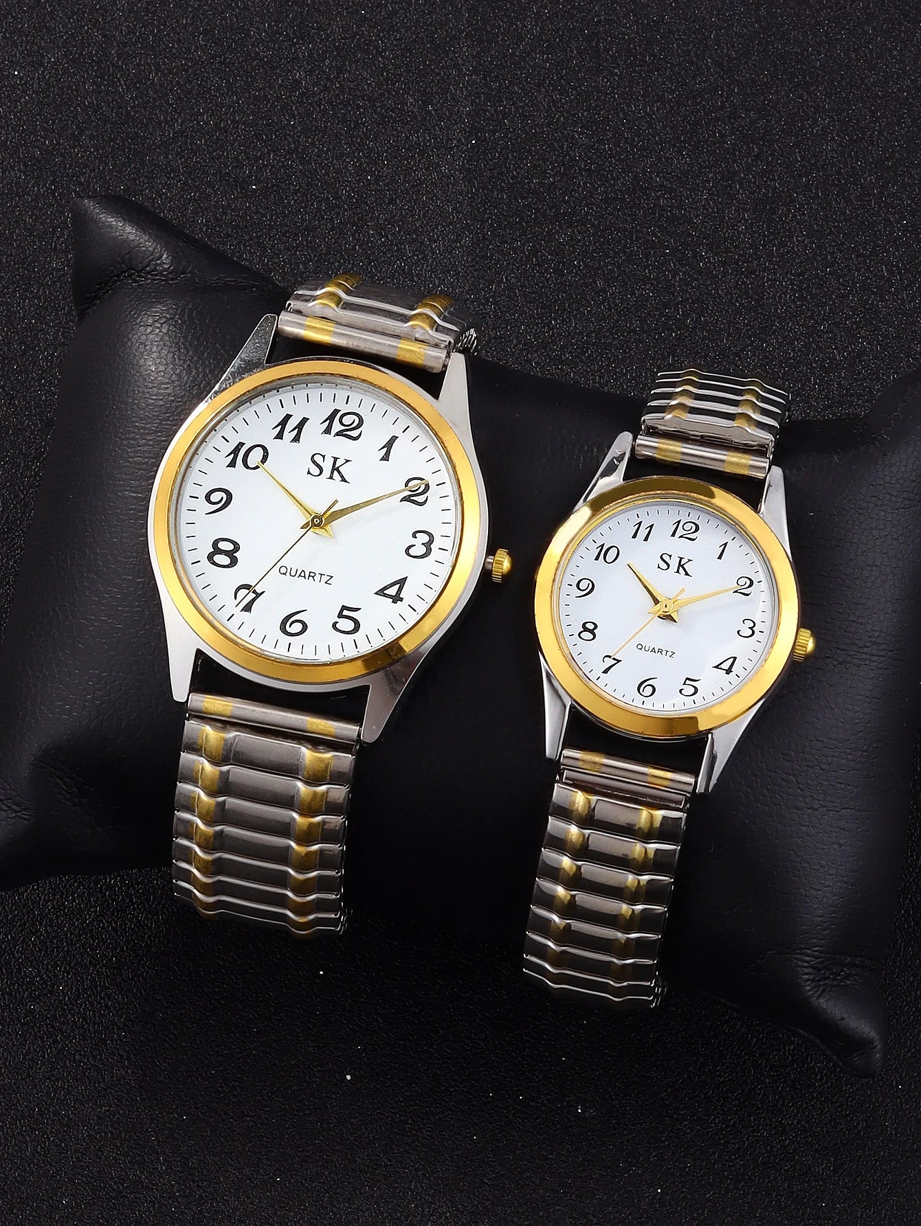 Elegant retro elastic quartz watches Classic Business fashion analog watches a gift for loved ones