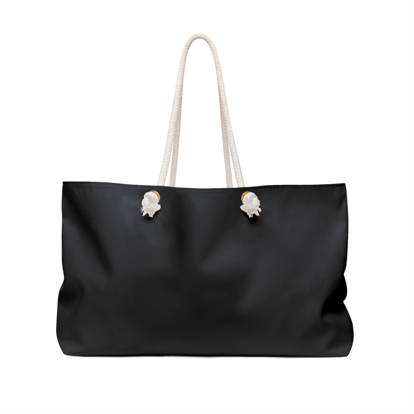 Chic Black Weekender Bag, Stylish Travel Tote for Beach, Gym, Weekend Getaways, Perfect Gift for Her, Travel Essential