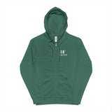 Holy Fit Unisex Fleece Zip Up Hoodie | Motivational Athletic Wear, Fitness Apparel, Cozy Layering Piece