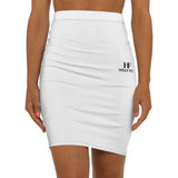 Chic Women's Mid-Waist Pencil Skirt, Modern Office Wear, Casual Outfits, Fashionable Everyday Skirt, Night Out Attire, Versatile Style