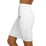 Chic Women's Mid-Waist Pencil Skirt, Modern Office Wear, Casual Outfits, Fashionable Everyday Skirt, Night Out Attire, Versatile Style