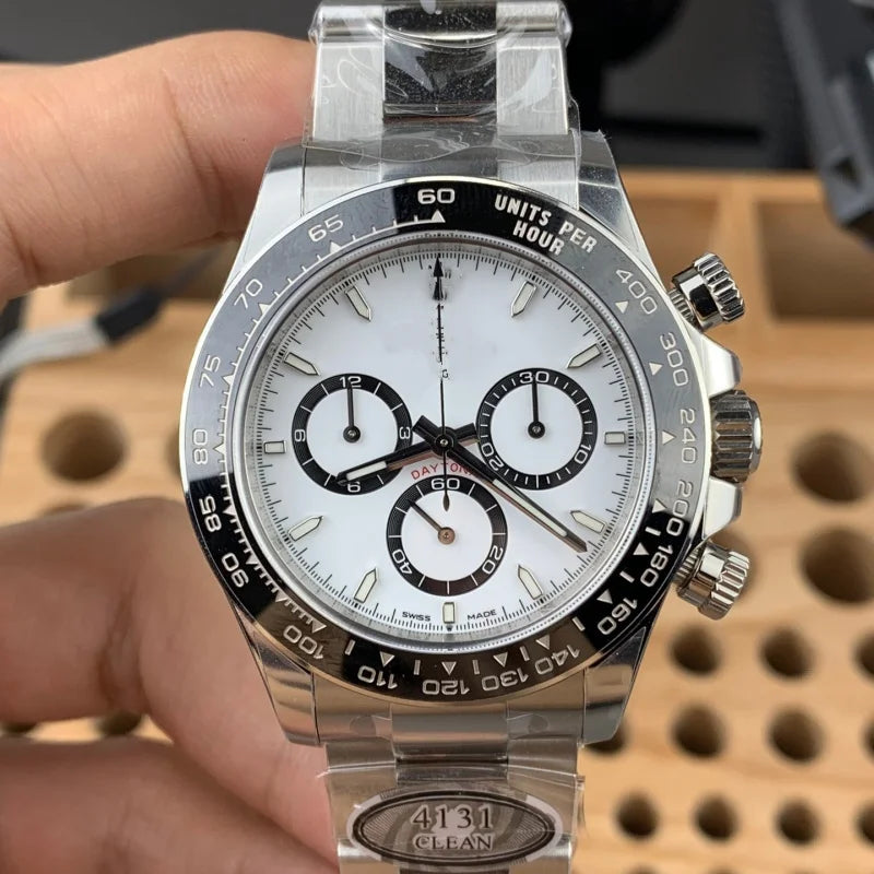 VSF Factor Panda Daytonaes Watch with 70h Dandong Cal.4130&4131 Chronograph Movement Ultra-high Quality  Men Mechanical Watches