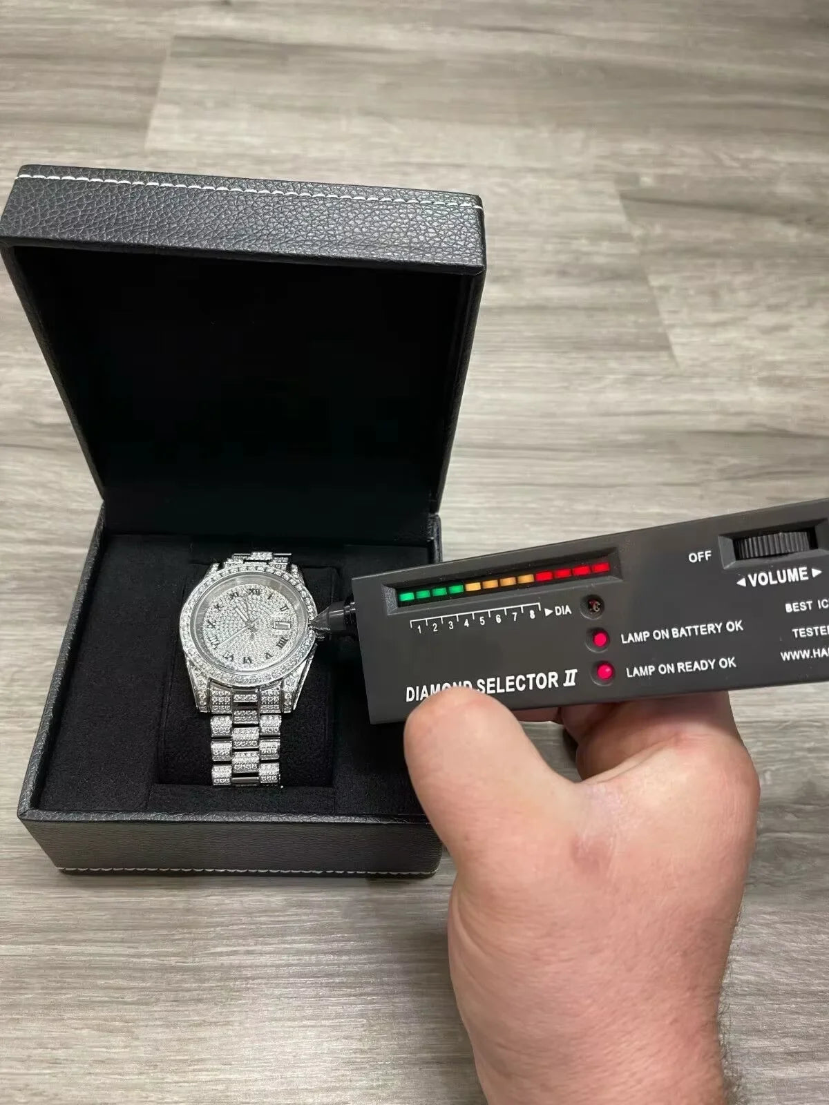 Hip Hop Sport Luxury Iced Out Watch Men Designers Watches Automatic Mechanical VVS D Colour MoissaniteSwiss Movement Watches