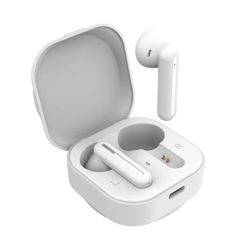 True Wireless Earbuds with HIFI Sound 10mm Drivers with Big Bass 2 Mics for AI Clear Calls 16Hrs Wireless BT 5.3 TWS Earphones