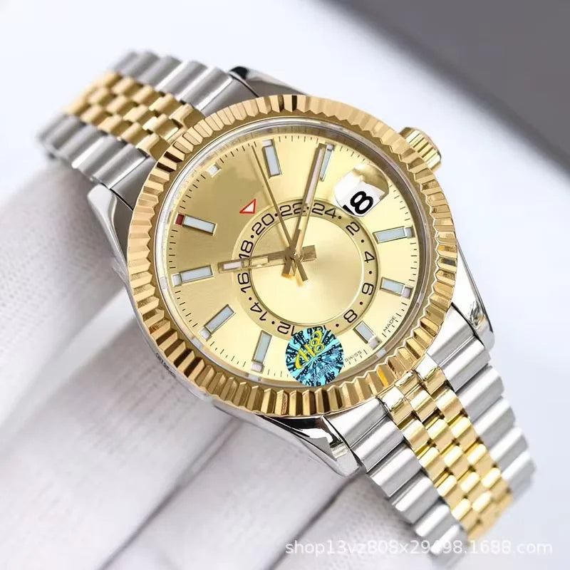 Sapphire Glass Luxury Watch Water  Stainless Steel Role Watches Men Automatic Mechanical Sport Designer Watches