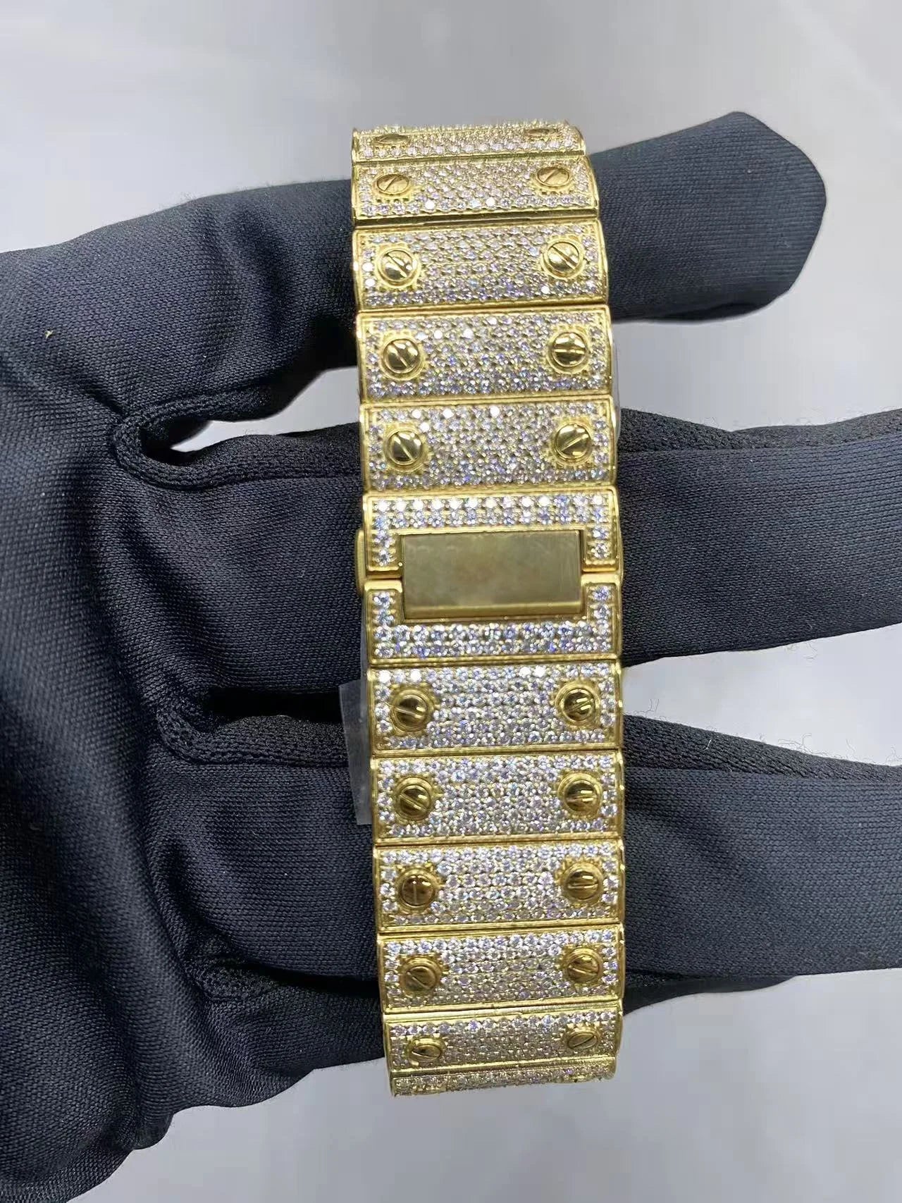 Wholesale Sport Luxury Iced Out Watches Men Women Hip Hop VVS D Colour Moissanite Watches Automatic Mechanical Watches