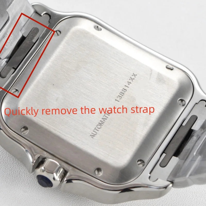 TOP Luxury Brand Watch for MenAutomatic BV Factory SantosesMechanical Citizen 9015 MovementWatch Cartierable Wristwatches