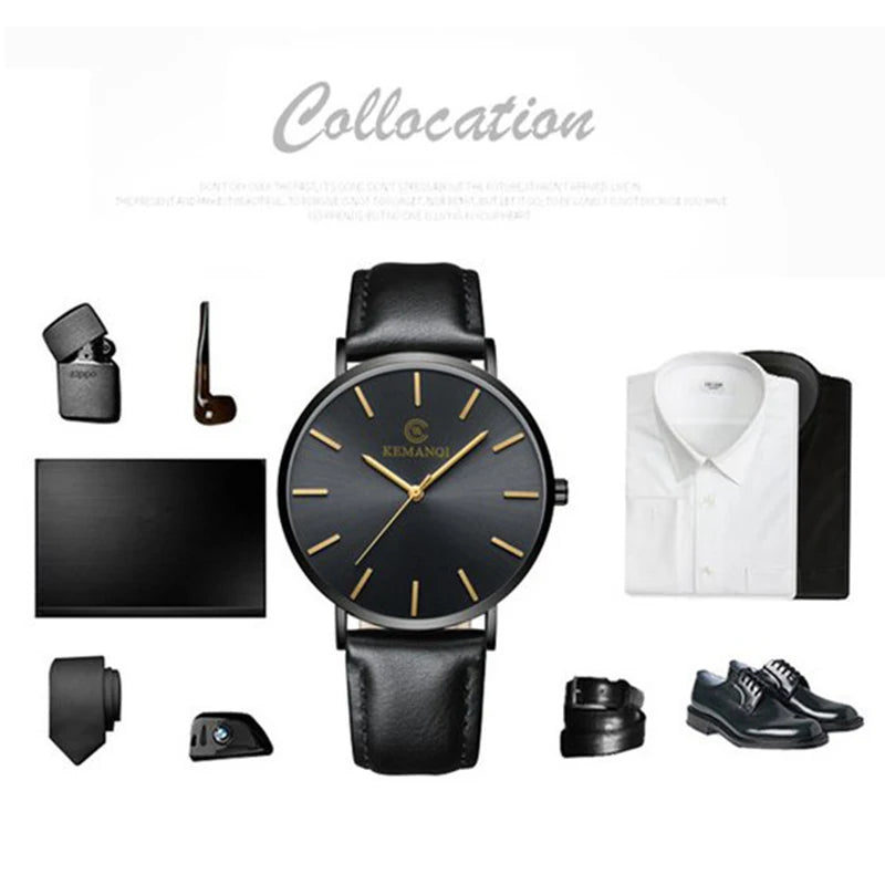 Relogio Masculino Mens Watches Top Brand Luxury Ultra-thin Watch Men Watch Men's Watch Clock erkek kol saati reloj hombre