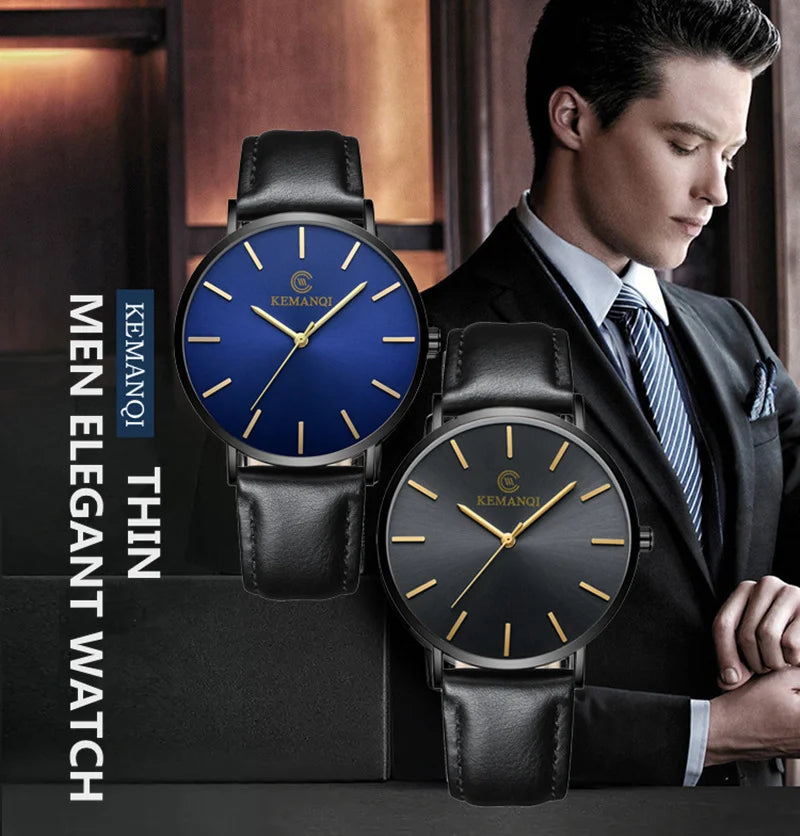 Relogio Masculino Mens Watches Top Brand Luxury Ultra-thin Watch Men Watch Men's Watch Clock erkek kol saati reloj hombre