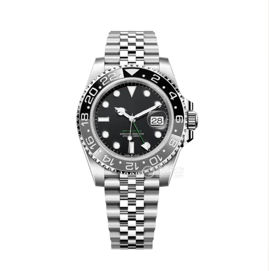 Factory Customized 40mm Luminous Mechanical Watch 5A+ Quality 904L Stainless Steel High Luxury Sport Feature with Power Reserve