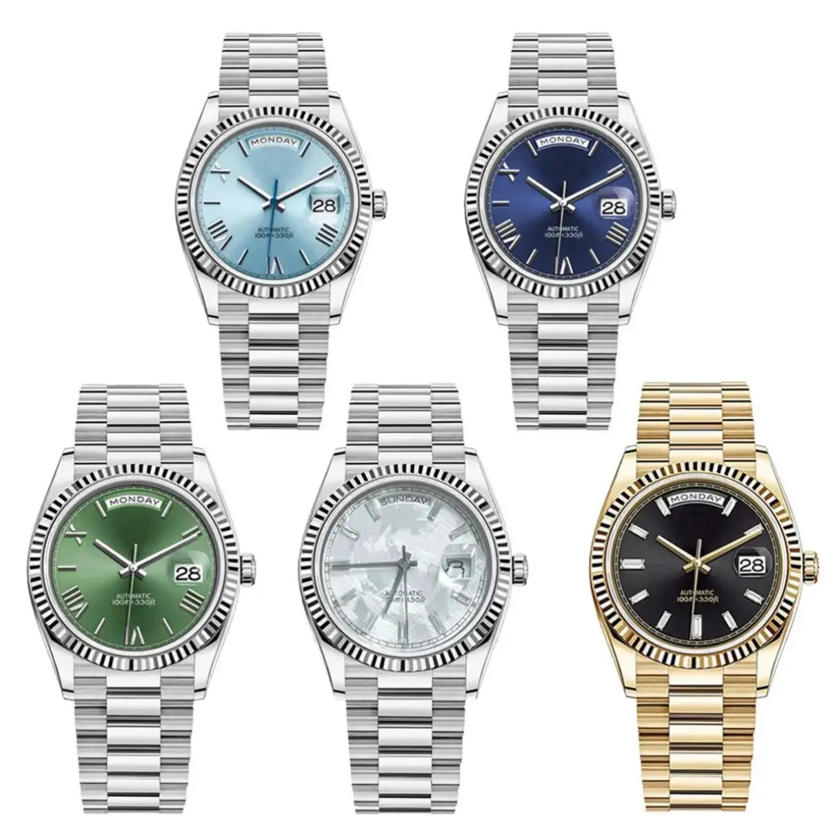 Sapphire Glass Luxury Watch Water  Stainless Steel Role Watches Men Automatic Mechanical Sport Designer Watches