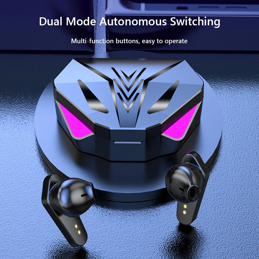 X15 Tws Earbuds Wireless Gaming Headset In-ear Game Headphone Earphone for Gamer