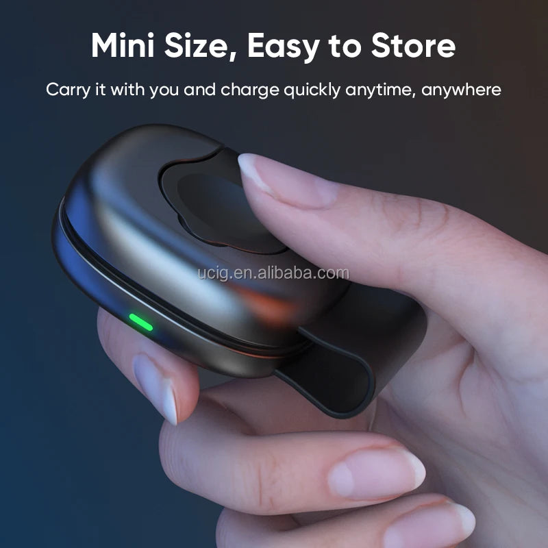 Compact Mini Wireless Charger | 3 in 1 Foldable Mobile Phone & Earphone & Smart Watch Charging Pad