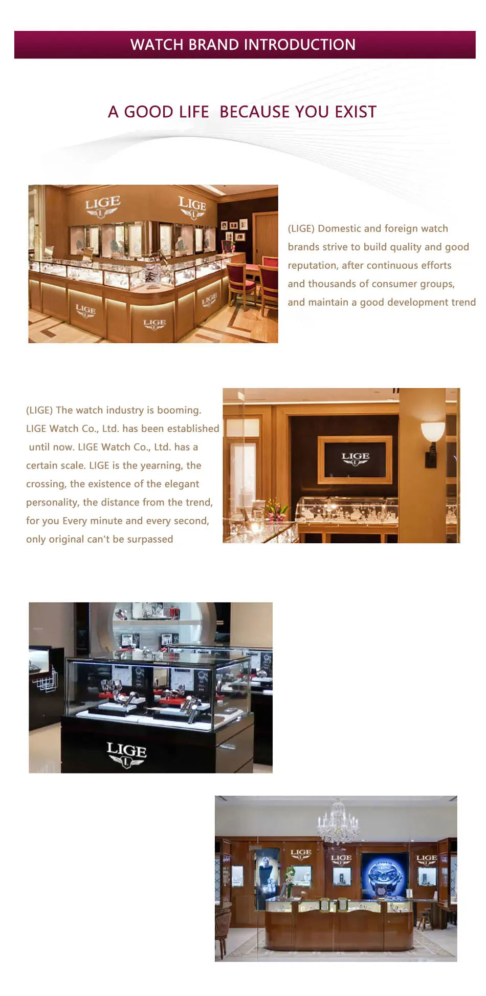 Relogio Masculino 50M Waterproof Mens Watches New LIGE Top Brand Luxury Automatic Mechanical Watch Man Leather Watch Week Clock