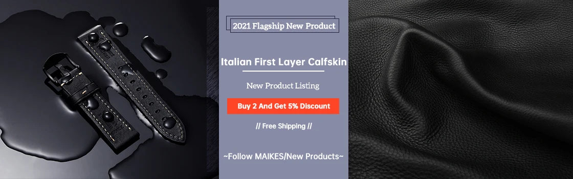 Leather Strap For rolex_watch man Watchband Galaxy Watch Strap 18mm 20mm 22mm 24mm Watch Band Wrist Bracelets Roes Gold Buckle