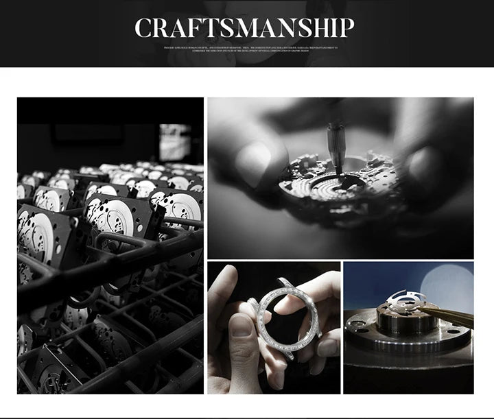 Luxury Automatic Watch For Men Hip Hop Diamond Skeleton Mechanical relogio masculino Ice Out waterproof Man Watches Dropshipping