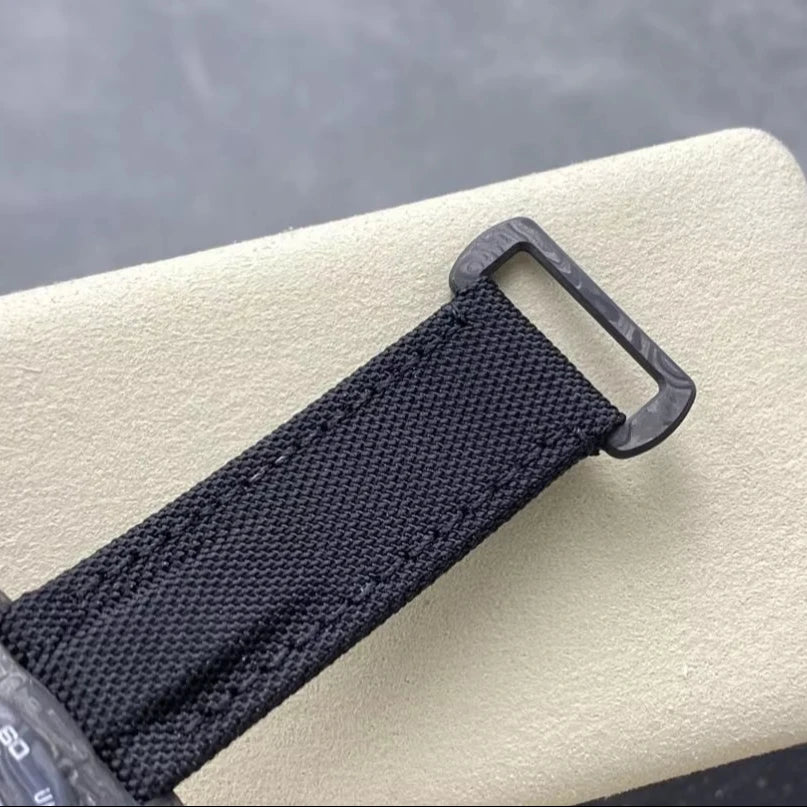 Luxury Luminous Mechanical Watch Waterproof 40mm Top Quality DIW Factory ETA 4130 Movement Carbon GET Skeleton Watch