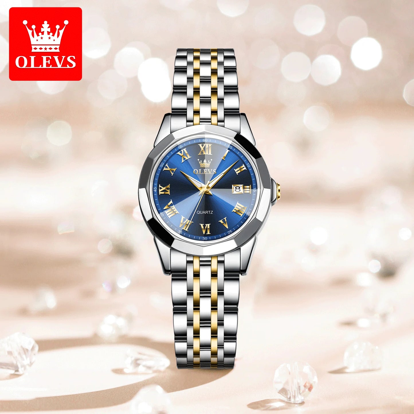 OLEVS Top Brand Original Watch for Women Best Selling Fashion Lady Wrist Watch New Waterproof Luminous Luxury Women Quartz Watch