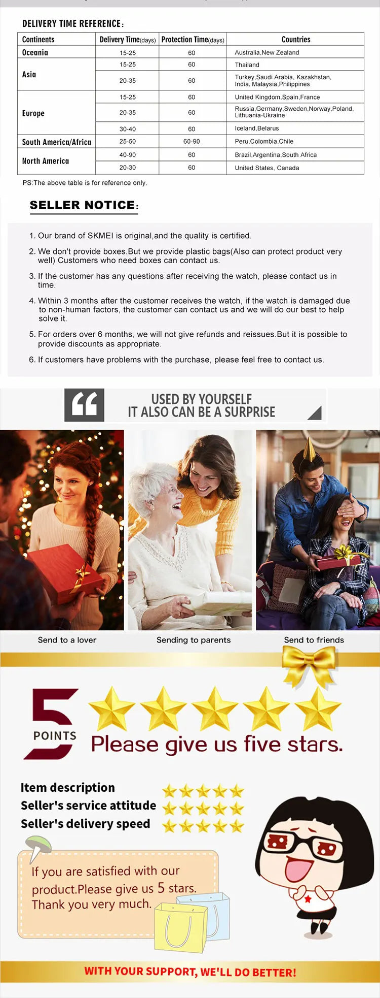 Skmei Top Brand Luxury Leather Strap 5Bar Waterproof Quartz Wristwatches Relogio Masculino Fashion Sport Mens Watches 9106