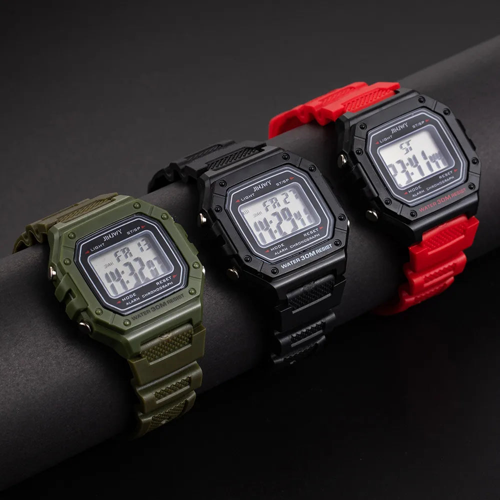 2025 Digital Watches For Men Sports Waterproof Bracelet Clock Gold Electronice LED Wristwatch Women Casucal montre homme relogio