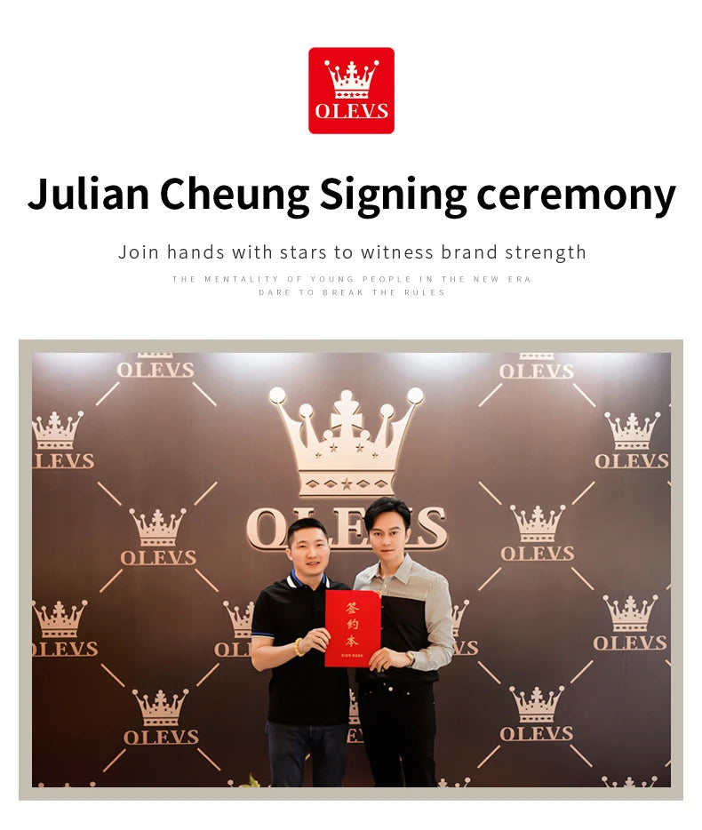 OLEVS 7007 Ladies Watches Original Quartz Wristwatch Rhombus Mirror Diamond Scale Tungsten Steel Watch for Women Bracelet Set