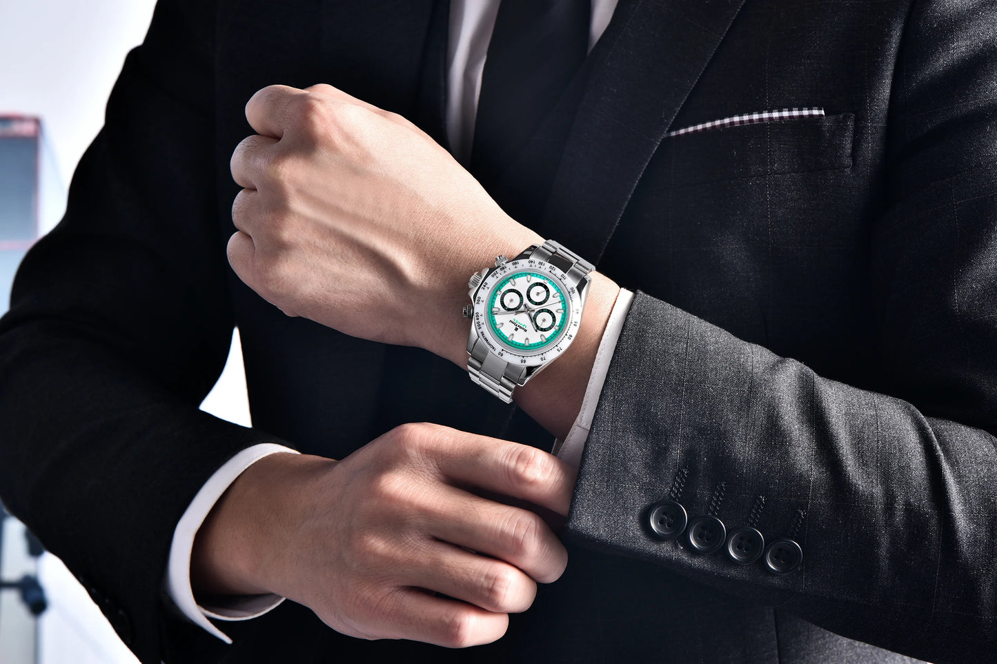 Rollstimi 2025New Men's Watches Top Luxury Automatic Watch For Men Mechanical Wristwatch Men Sport Chronograph Sapphire Crystal