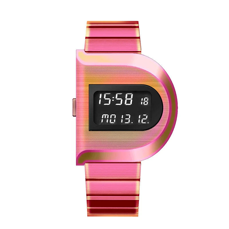 2026 New Watch 1970s-Modern Retro-"Code-D": Water Resistant 30M, Wrist Fit 135-205mm (5.3-8.0in)