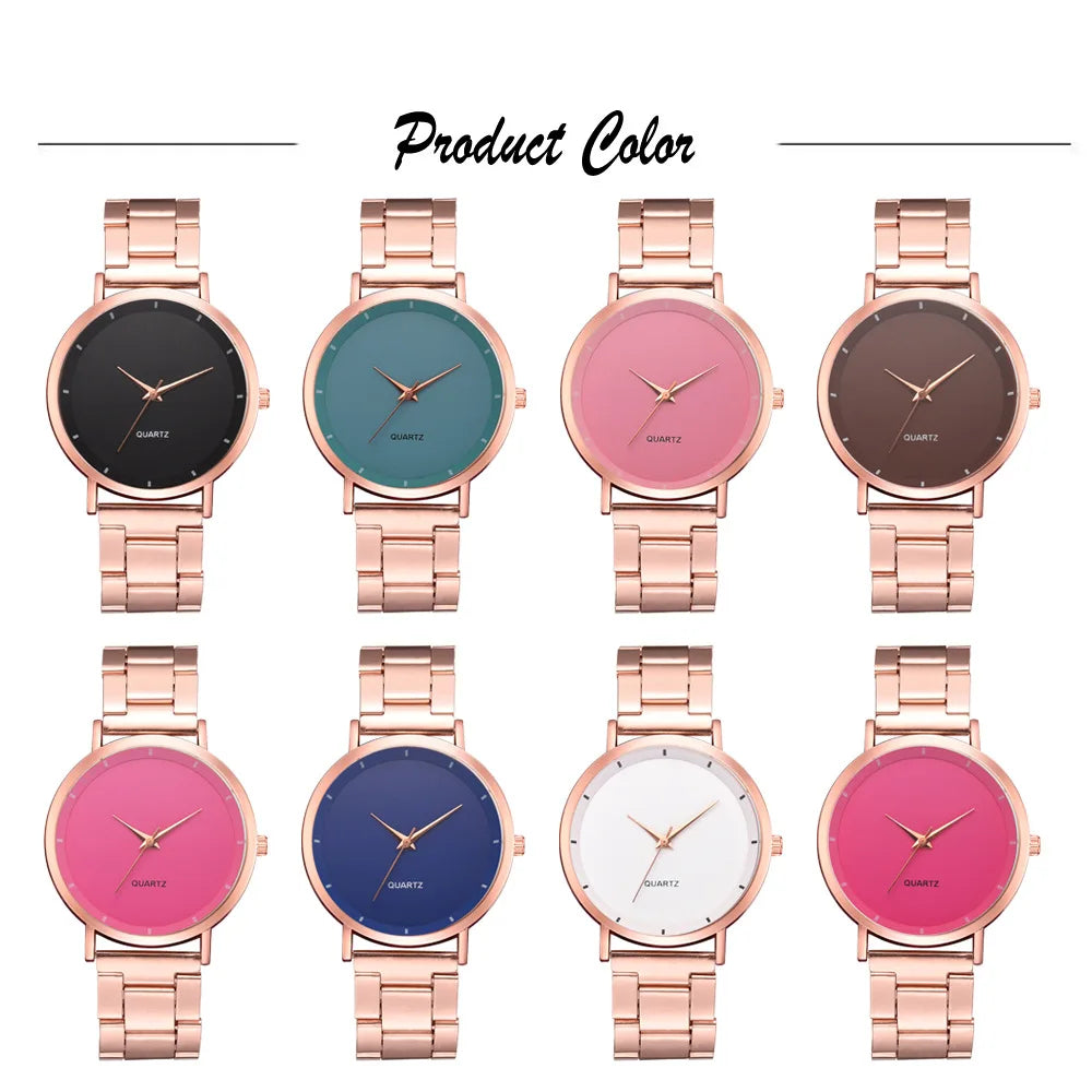 2024 New Women Watches reloj mujer Fashion Rose Gold Luxury Lady Watch For Women Business Wrist Watch Relogio Feminino Gift