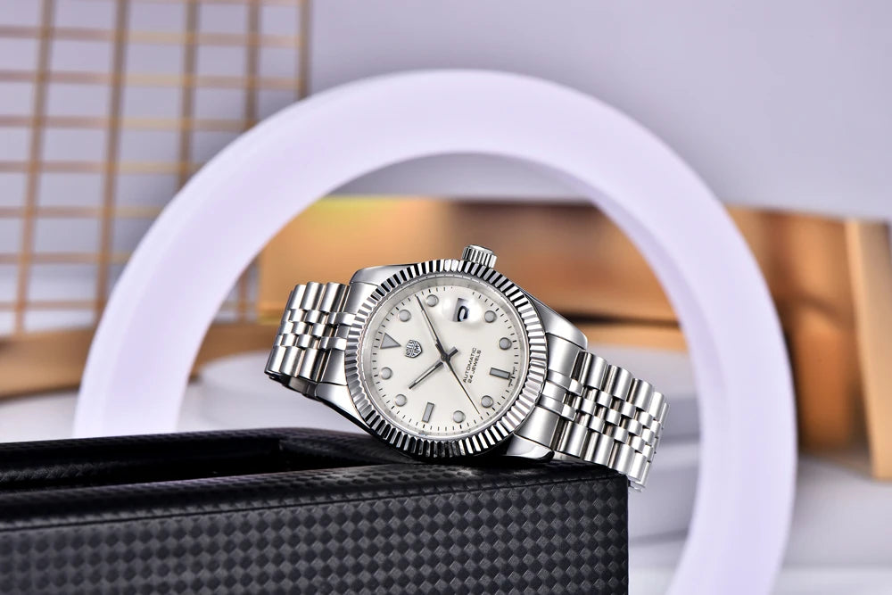 2025 New RollsTimi Men's Watches Mechanical Wristwatches Luminous Dial Automatic Watch For Men Top Luxury AR Sapphire Waterproof