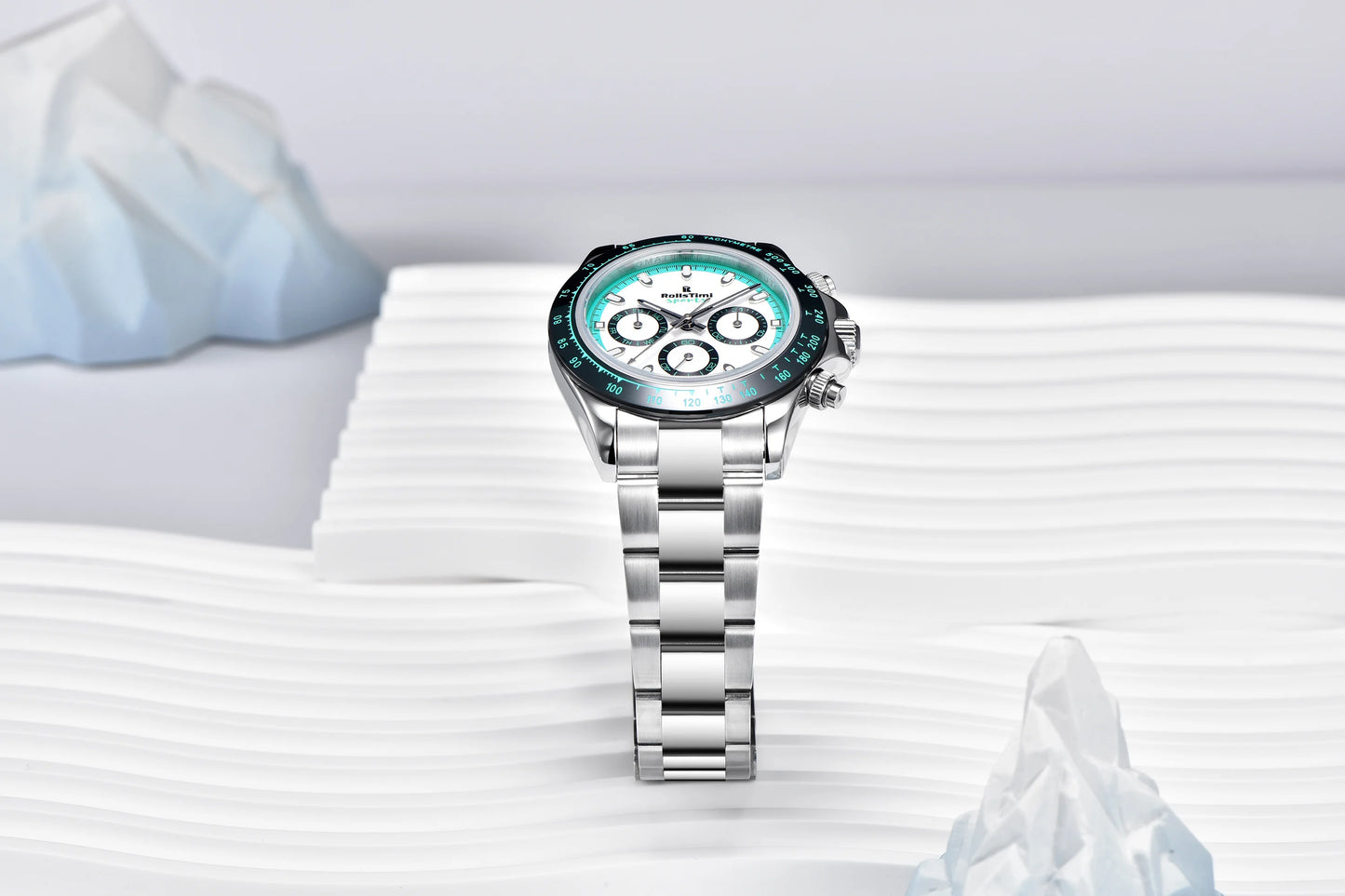 Rollstimi 2025New Men's Watches Top Luxury Automatic Watch For Men Mechanical Wristwatch Men Sport Chronograph Sapphire Crystal