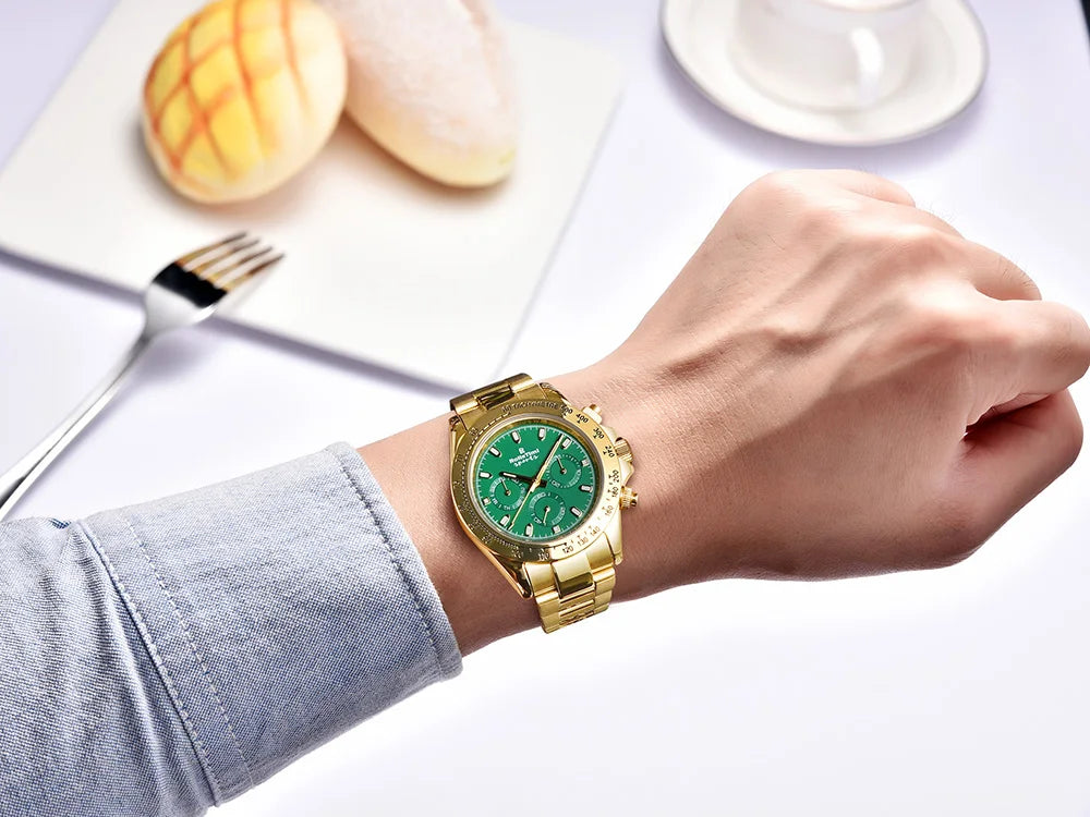 2025 new men's watch mechanical watch for Man RollsTimi top brand fashion automatic watch ceramic bezel stainless steel gift box