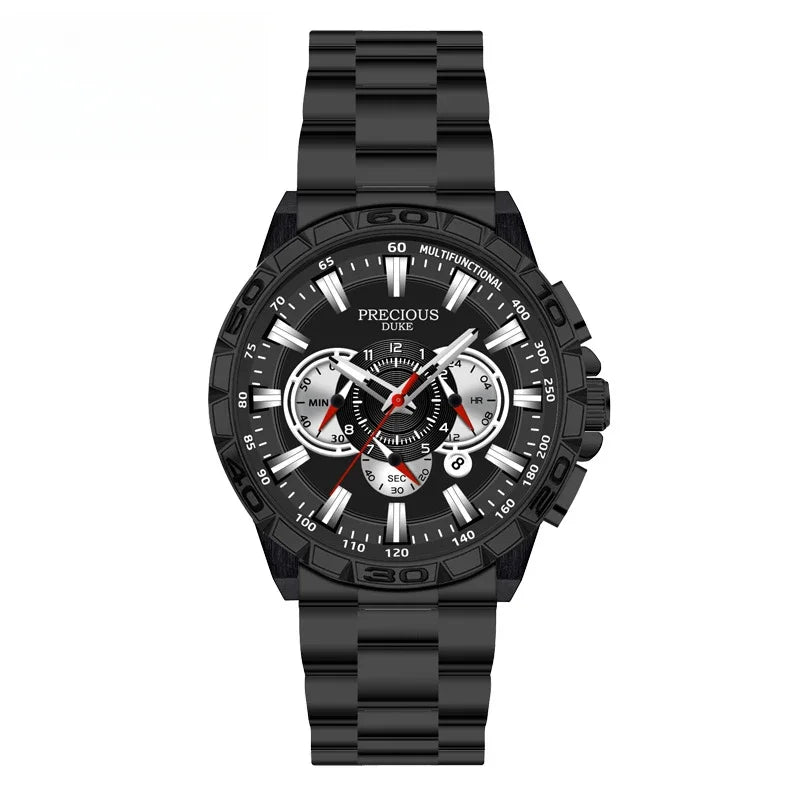 Relogio Masculino Top Business Men's watch Luxury Brand Stainless Steel Wrist Watch Chronograph Army Military Quartz Watches