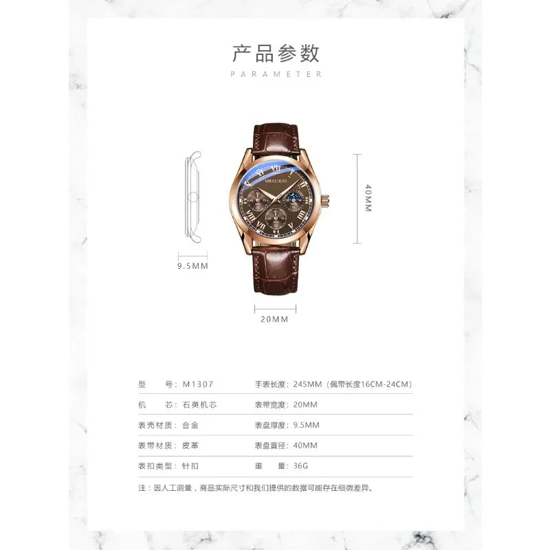 2025 Watches for Men Luxury Clock Casual Watch Quartz Wristwatches Men Best Gifts Cheap Price Relojes Para Hombre Relógio Pulso