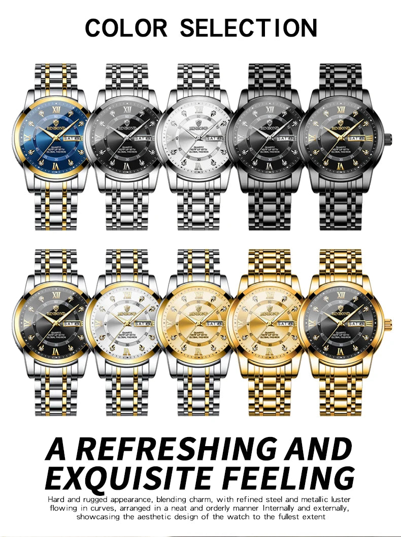 2025 Top Brand Luxury Fashion Diver Watch Men 30ATM Waterproof Date Clock Sport Watches Mens Quartz Wristwatch Relogio Masculino