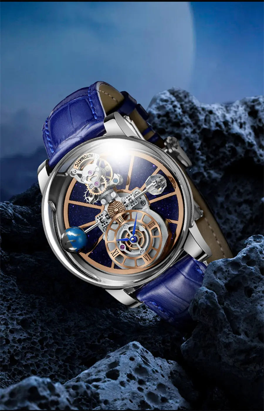 Relogio PINDU Fixed Roulette Watch Latest Design Quartz Watch Men Waterproof Leather Man Wristwatch Upgraded Version