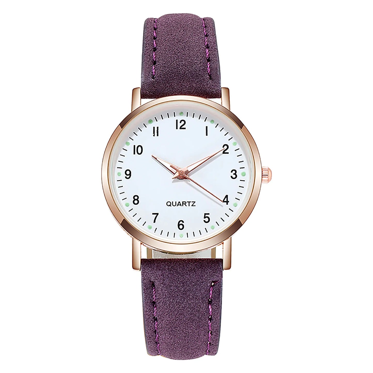 Reloj Mujer Fashion Watch For Women Leather Belt Watches Ladies Luxury Analog Quartz Luminous Wristwatch Clock Relogio Feminino
