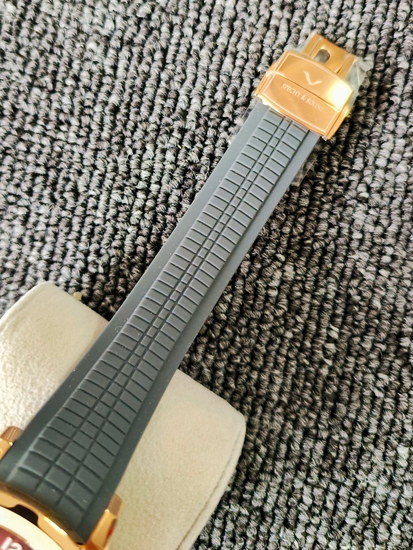 Specht&Sohne Luxury Fashion Business Sports Men's Watch Miyota8215 Motor Waterproof Luminous Grey  Tape Watch Relogio Masculino