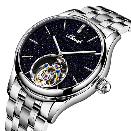 AESOP Tourbillon Luxury Mens Watches Waterproof Male Sports Watch For Men Mechanical Casual WristWatches Relogio Masculino 2025