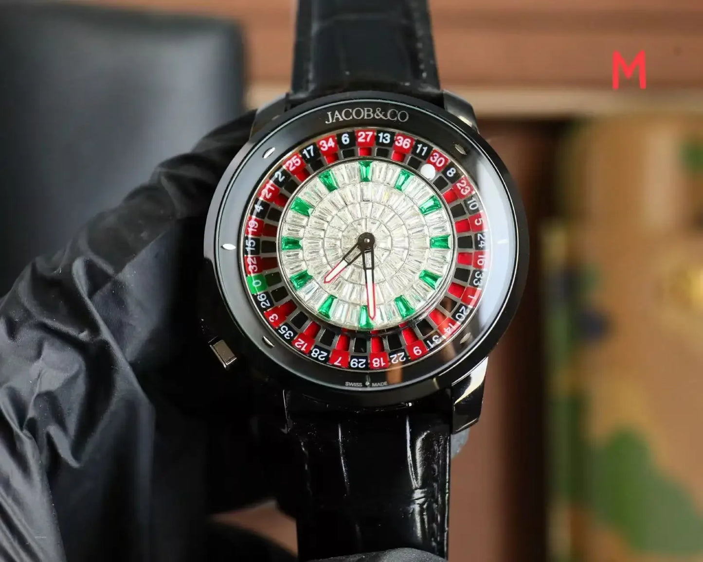 JACO Russian Roulette Watch Limited Edition Mechanical Watch Waterproof High Quality Men's Watch