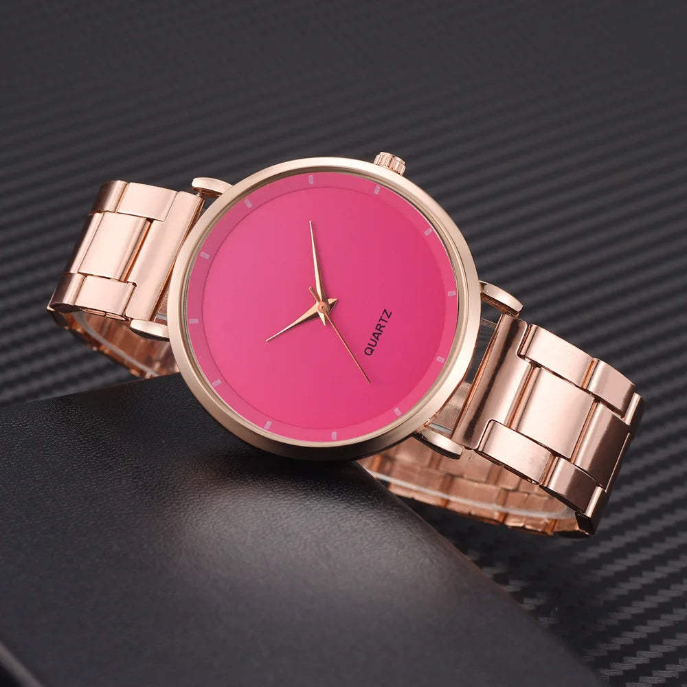 2024 New Women Watches reloj mujer Fashion Rose Gold Luxury Lady Watch For Women Business Wrist Watch Relogio Feminino Gift