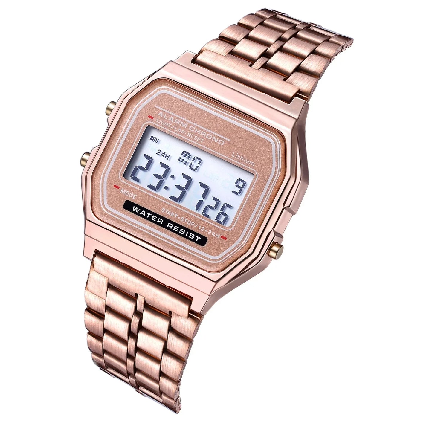 2025Digital Watches For Men Sports Waterproof Bracelet Clock Gold Electronice LED Wristwatch Women