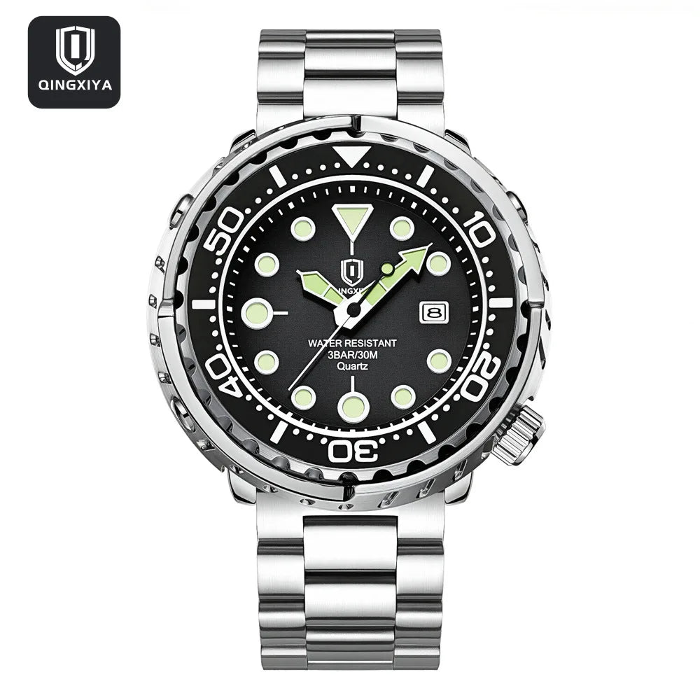 #New Fashion Watch Men Top Brand Luxury Waterproof Luminous Date Clock Sport Watches Mens Quartz Wristwatch Relogio Masculino