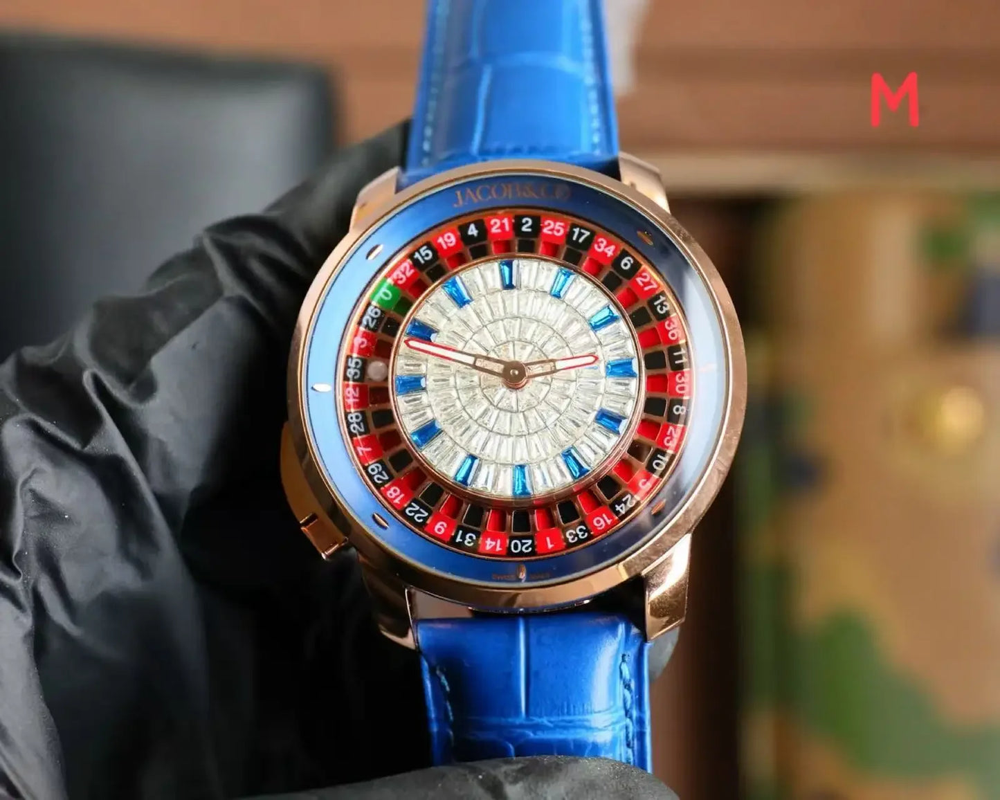 JACO Russian Roulette Watch Limited Edition Mechanical Watch Waterproof High Quality Men's Watch