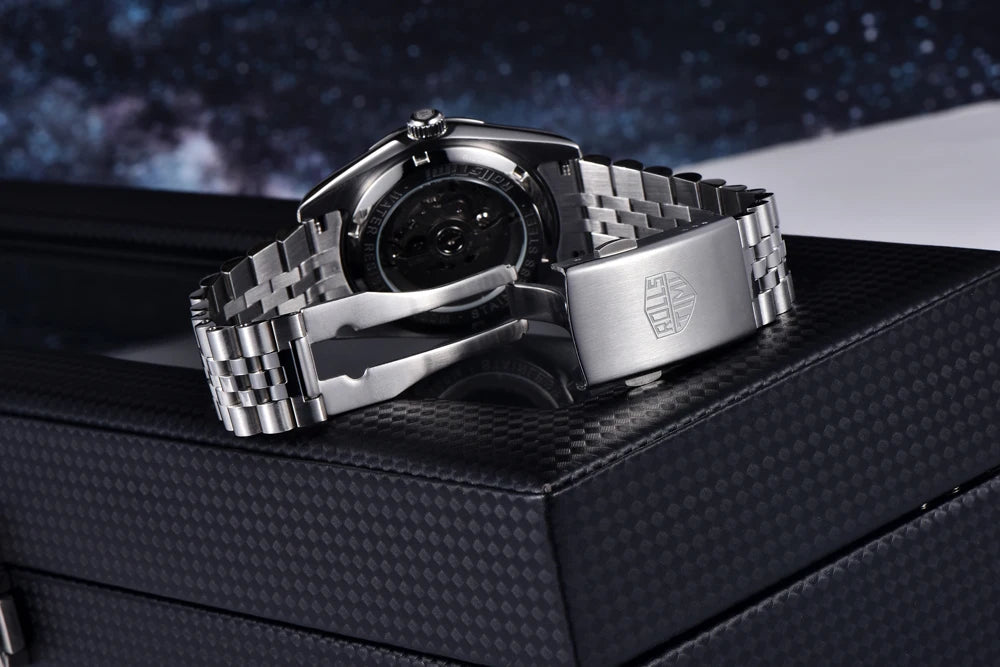 2025 New RollsTimi Men's Watches Mechanical Wristwatches Luminous Dial Automatic Watch For Men Top Luxury AR Sapphire Waterproof