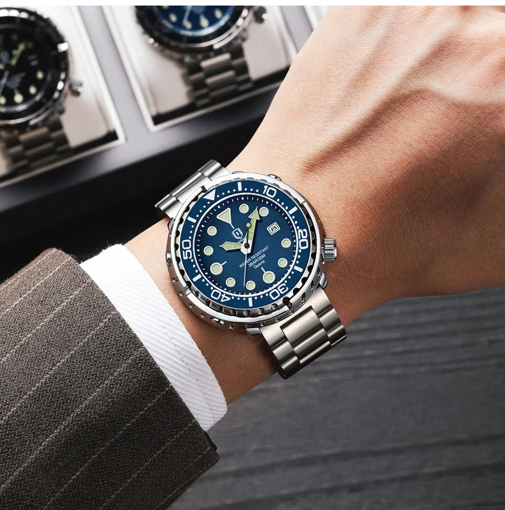 #New Fashion Watch Men Top Brand Luxury Waterproof Luminous Date Clock Sport Watches Mens Quartz Wristwatch Relogio Masculino